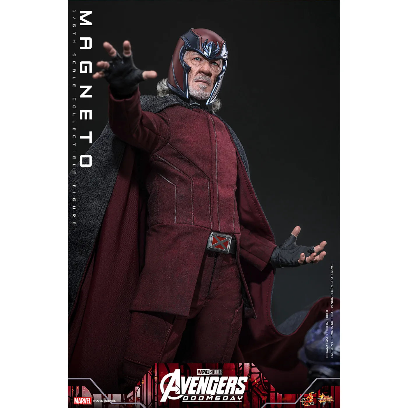 マーベル 「アベンジャーズ／ドゥームズデイ」 1/6スケールフィギュア マグニートー (ムービー・マスターピース)
