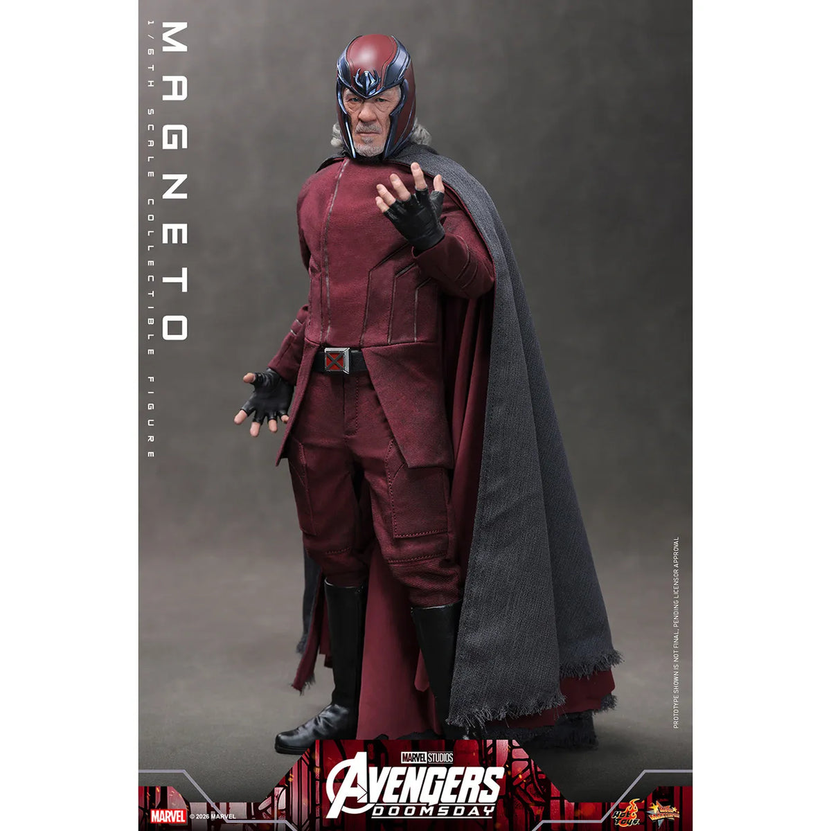 マーベル 「アベンジャーズ／ドゥームズデイ」 1/6スケールフィギュア マグニートー (ムービー・マスターピース)
