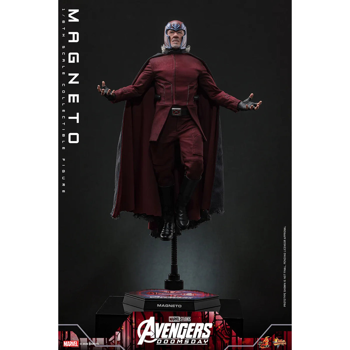 マーベル 「アベンジャーズ／ドゥームズデイ」 1/6スケールフィギュア マグニートー (ムービー・マスターピース)
