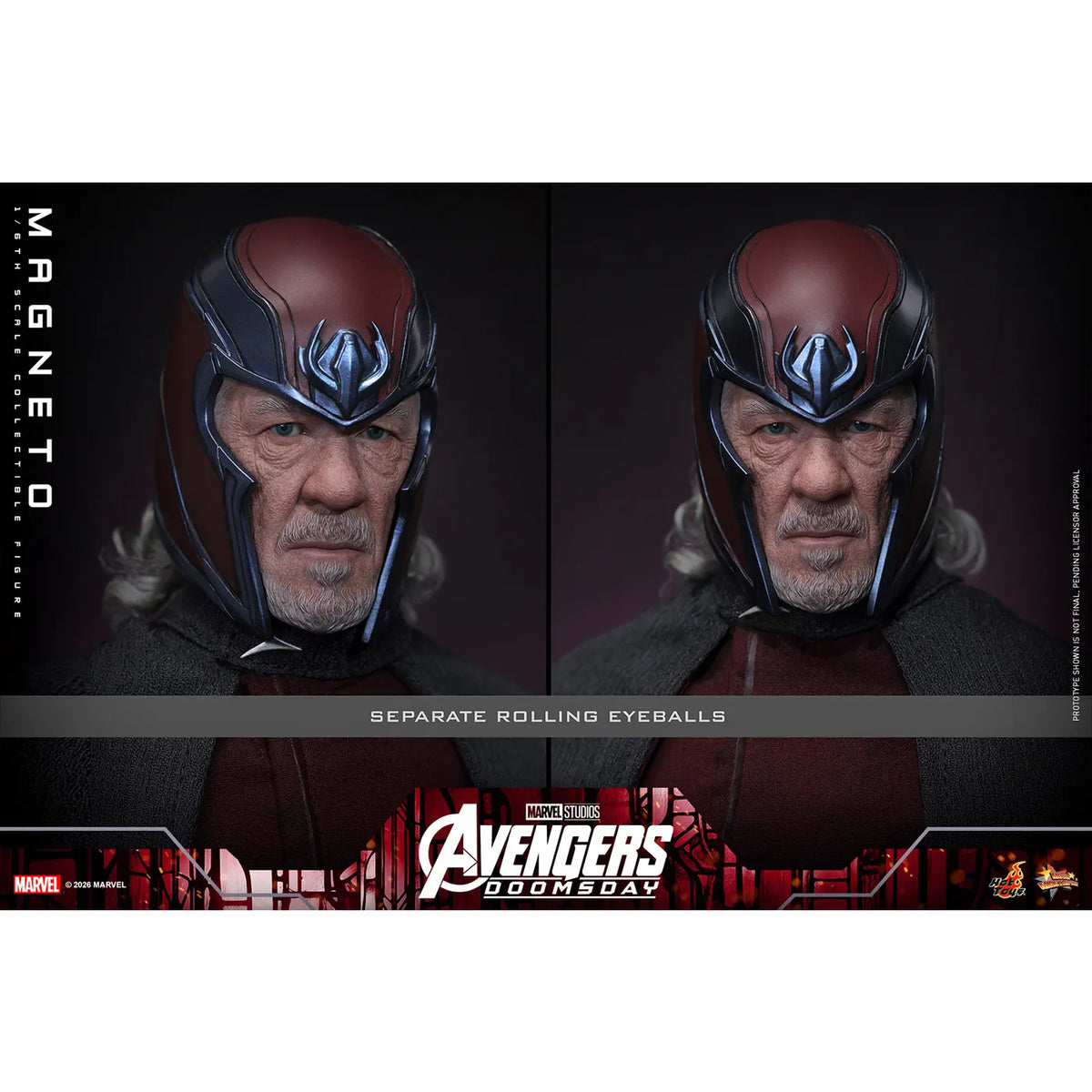 マーベル 「アベンジャーズ／ドゥームズデイ」 1/6スケールフィギュア マグニートー (ムービー・マスターピース)