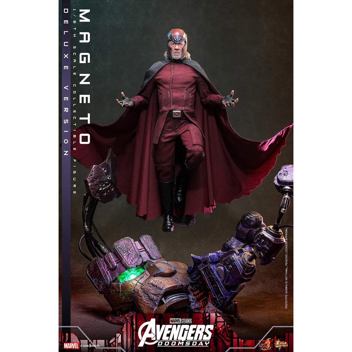 マーベル 「アベンジャーズ／ドゥームズデイ」 1/6スケールフィギュア マグニートー  (ムービー・マスターピース デラックス版)