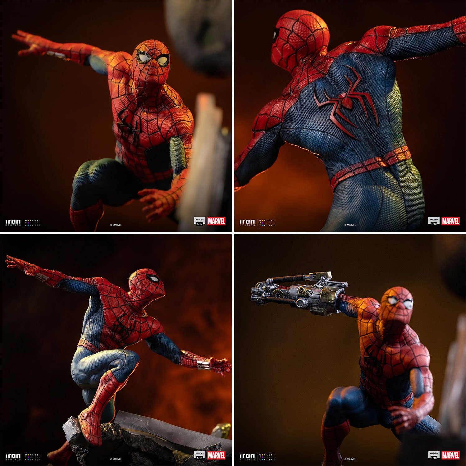 マーベル 「アートスケール」1/10スケール スパイダーマン vs ハルク