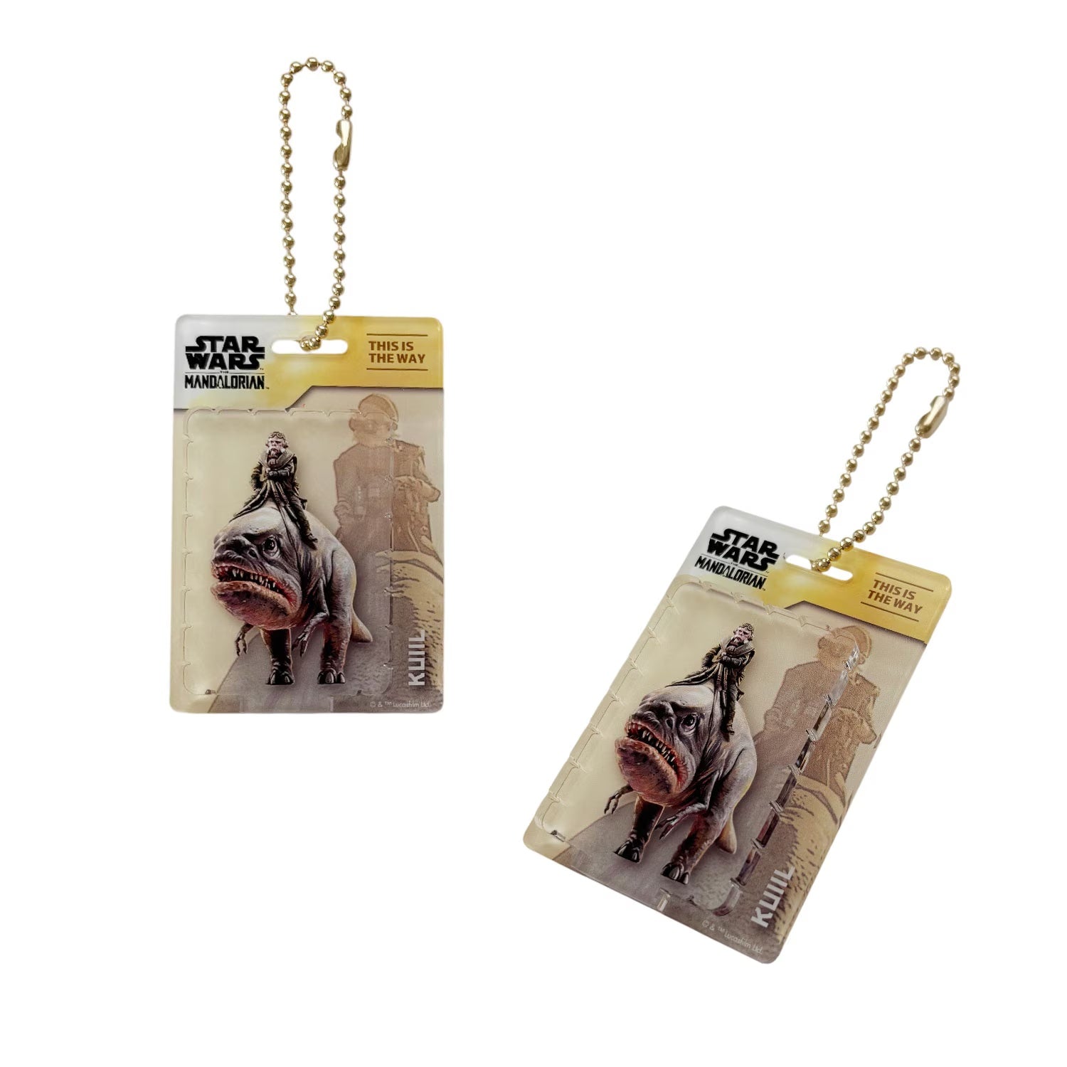 「スター・ウォーズ」 マンダロリアン アクリルキーチェーン(ランダムブリスター風　全６種 コンプリート)