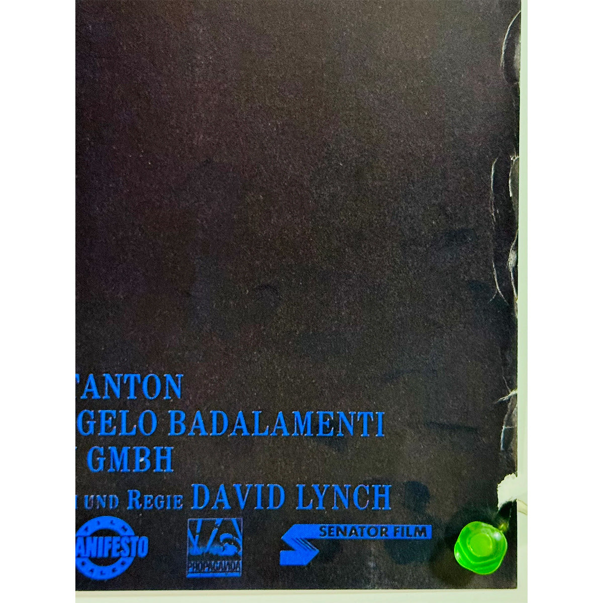 『ワイルド・アット・ハート』 映画 ポスター ドイツ オリジナル [4471]