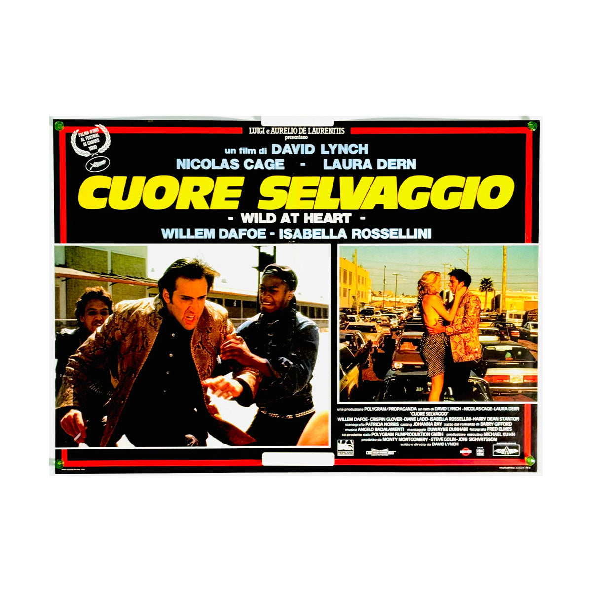 『ワイルド・アット・ハート』 映画 ポスター イタリア オリジナル [3665]