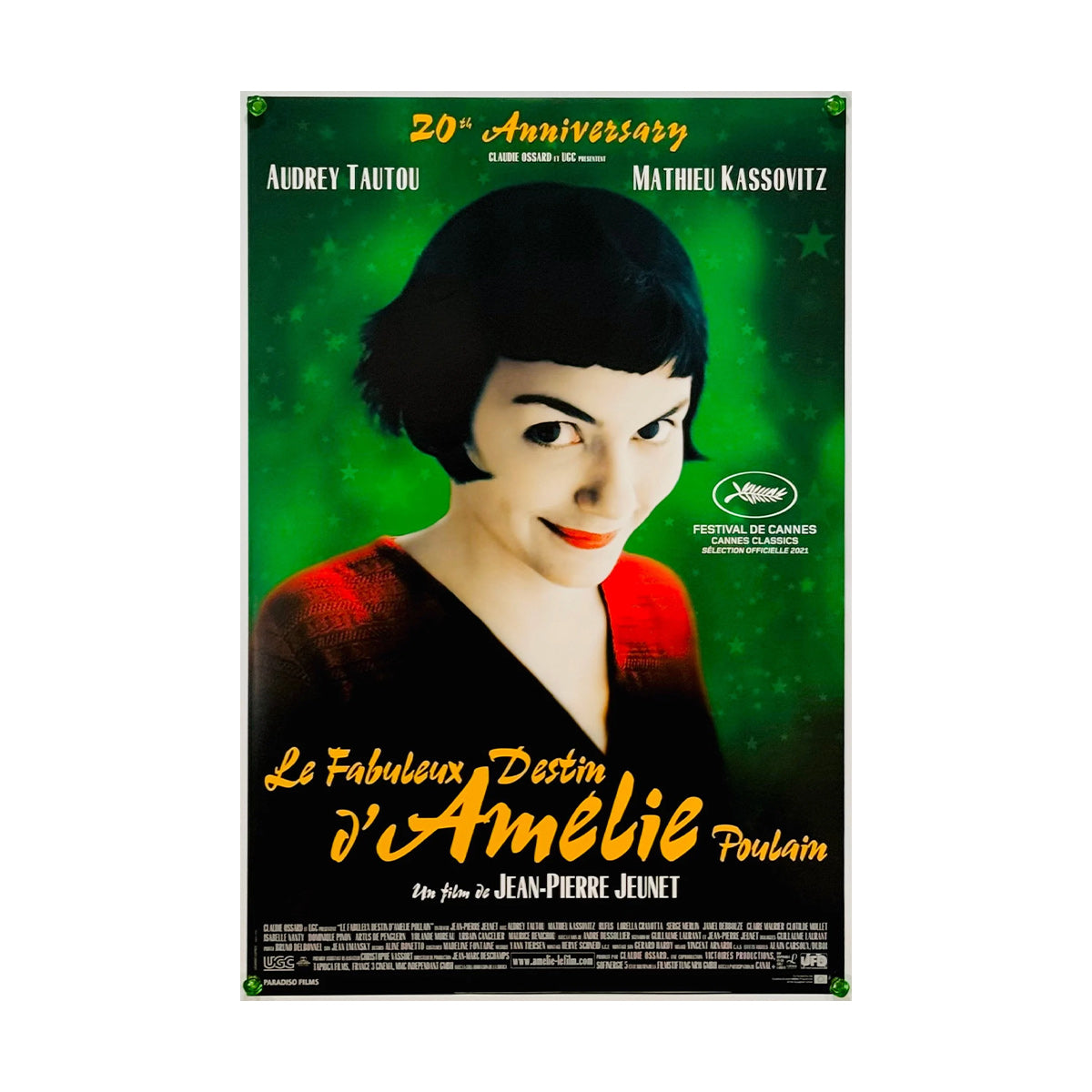 映画アメリ　フランス版　巨大ポスター アメリ』 映画 ポスター フランス オリジナル [3893] | WOWOW百貨店
