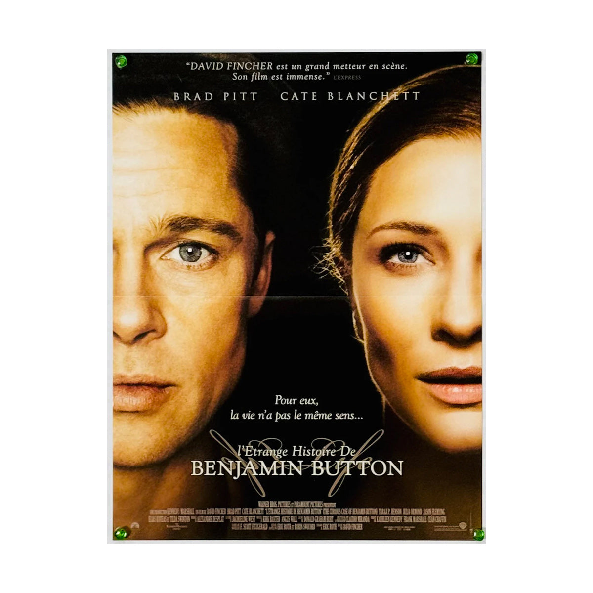 『ベンジャミン・バトン 数奇な人生』 映画 ポスター フランス オリジナル [3889]