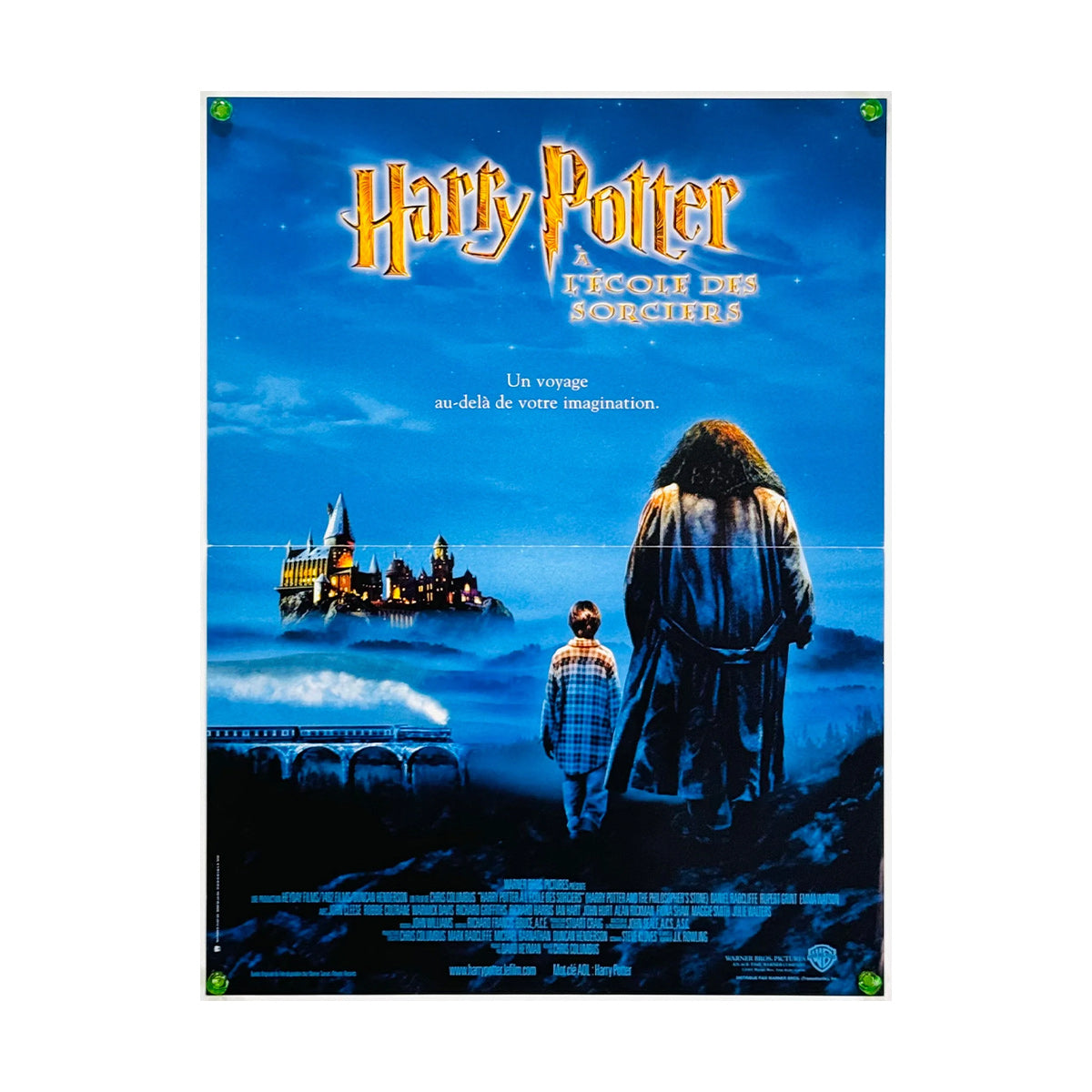 『ハリー・ポッターと賢者の石』 映画 ポスター フランス オリジナル [3874]