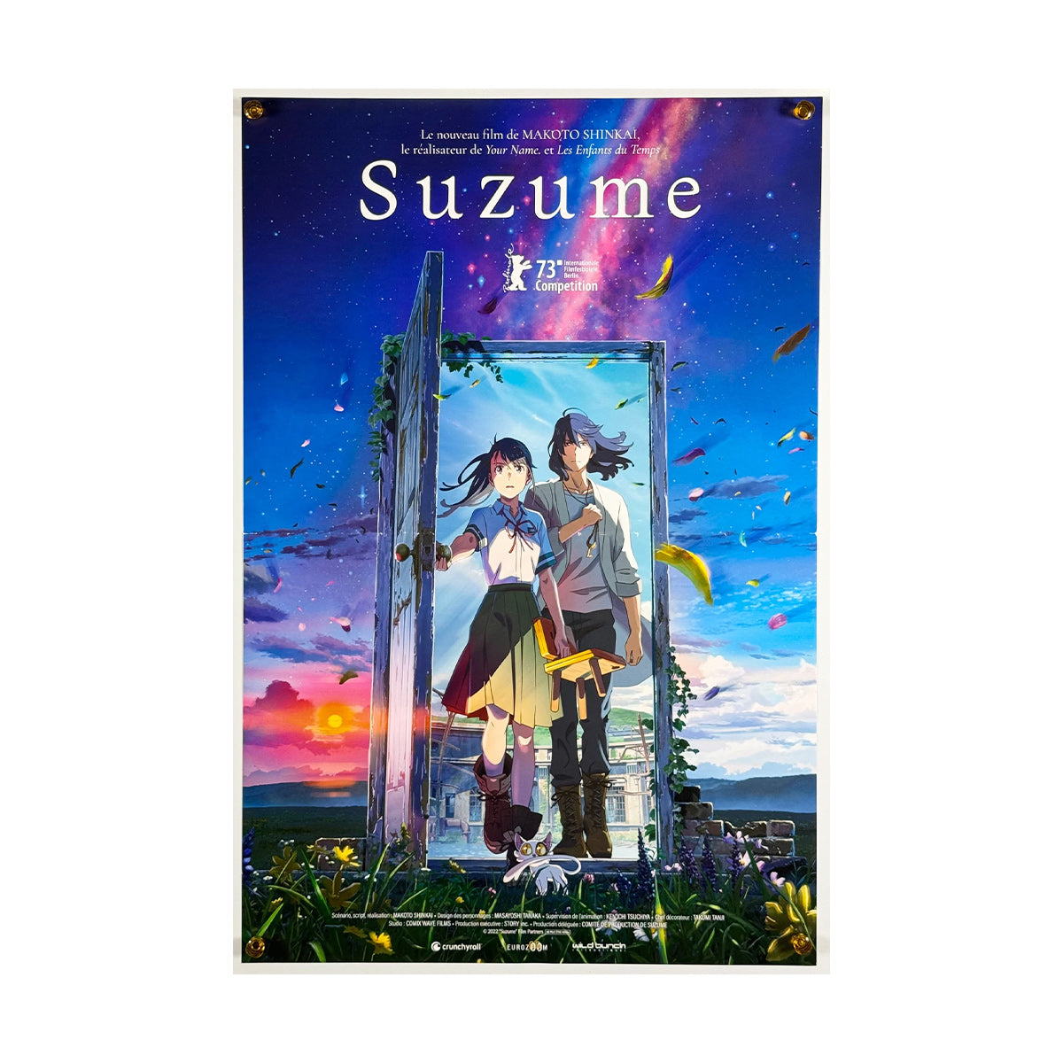 『すずめの戸締まり』 映画 ポスター フランス オリジナル [1624]