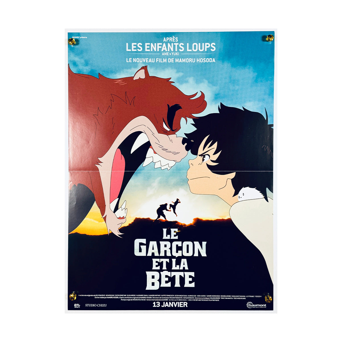 『バケモノの子』 映画 ポスター フランス オリジナル [148]