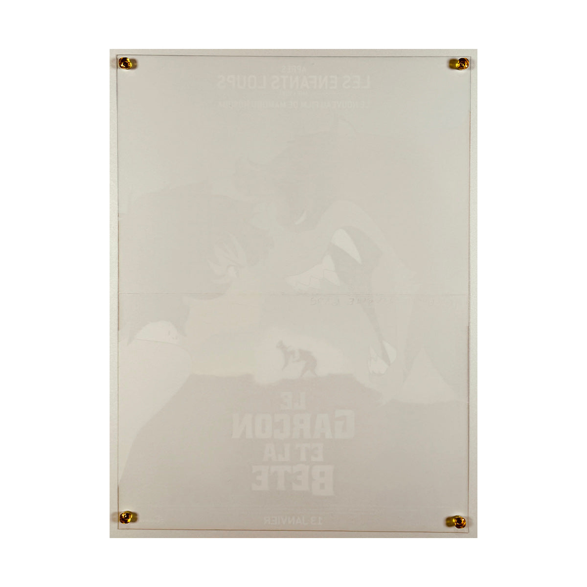 『バケモノの子』 映画 ポスター フランス オリジナル [148]