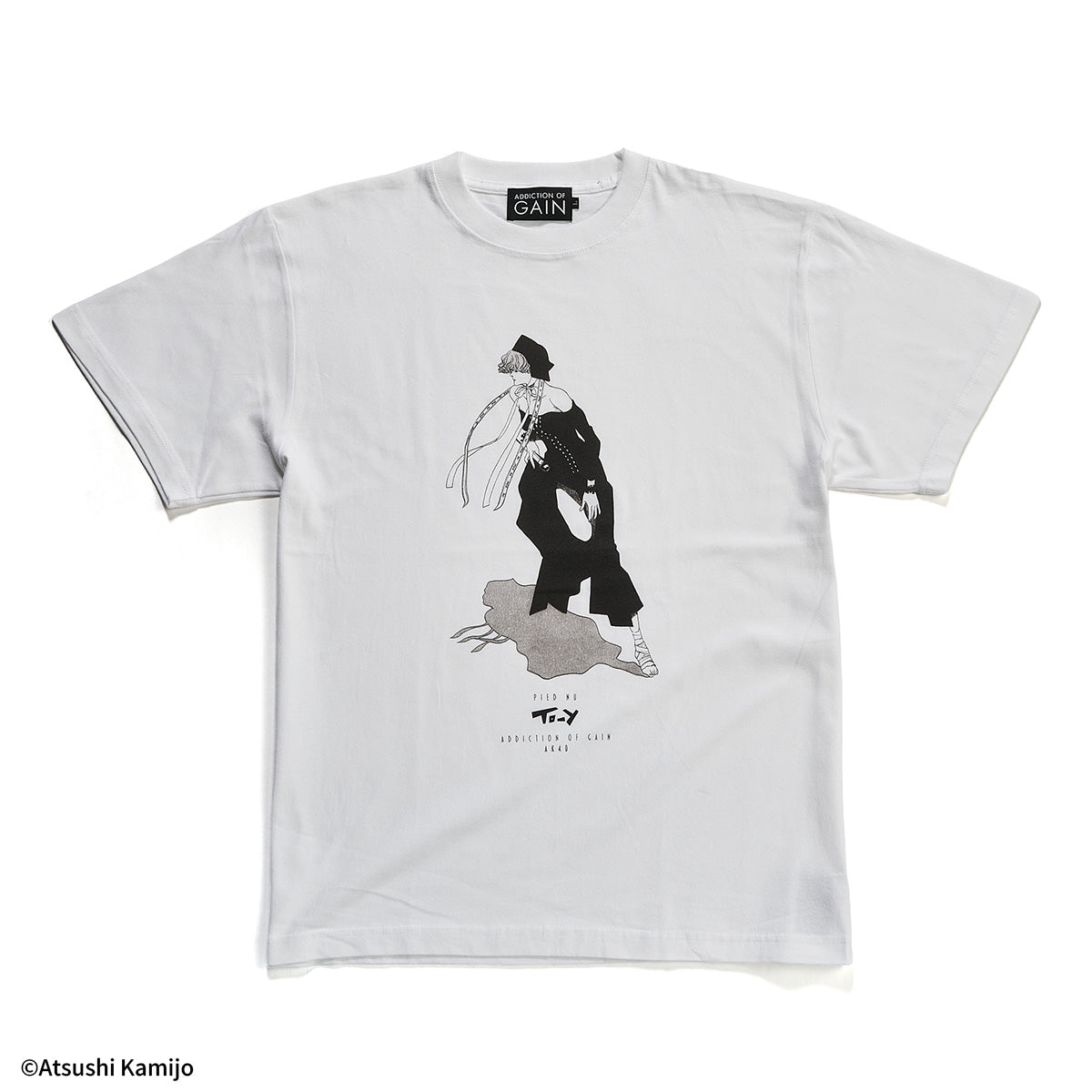 上條淳士『To-y - SONOKO MORIGAOKA』Tシャツ【ADDICTION OF GAIN】