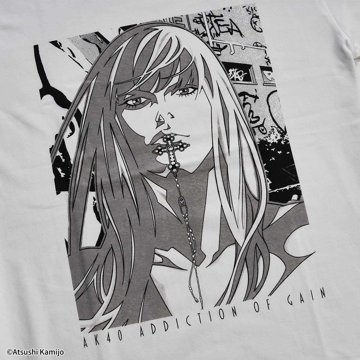 上條淳士『８－エイト－』Tシャツ【ADDICTION OF GAIN】
