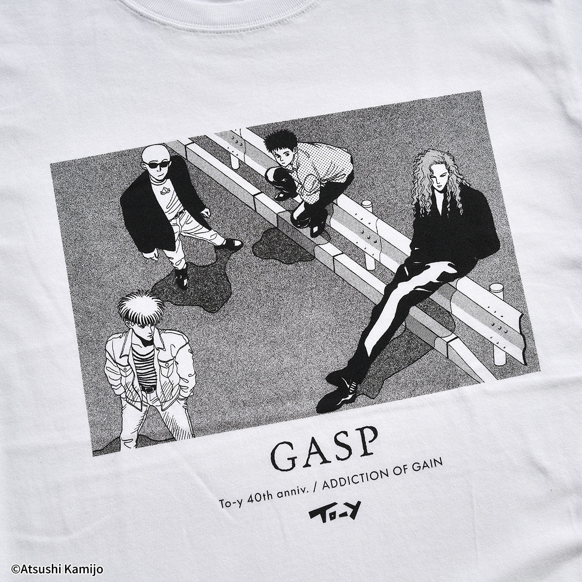 上條淳士『GASP new』Tシャツ【ADDICTION OF GAIN】
