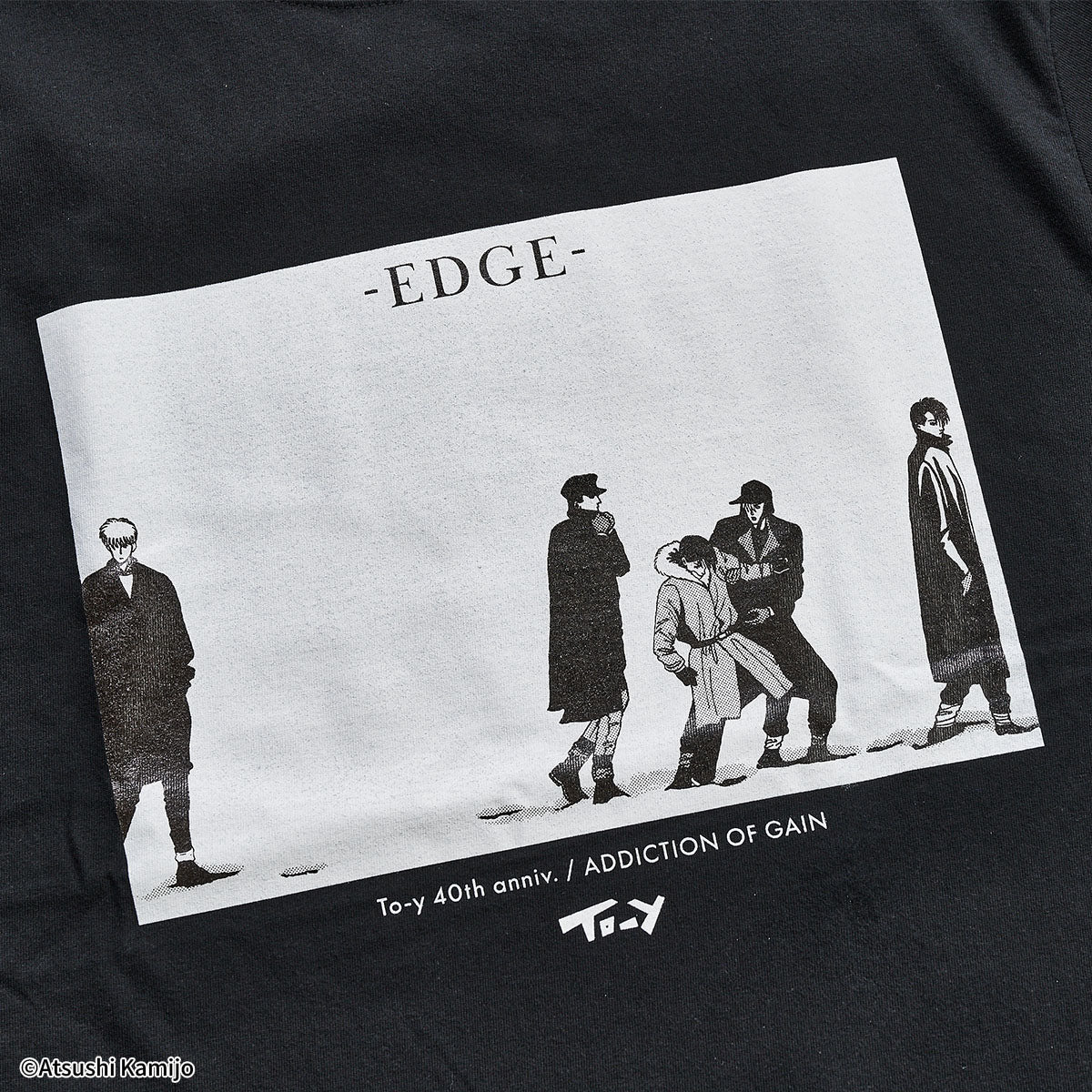 上條淳士『EDGE』Tシャツ【ADDICTION OF GAIN】