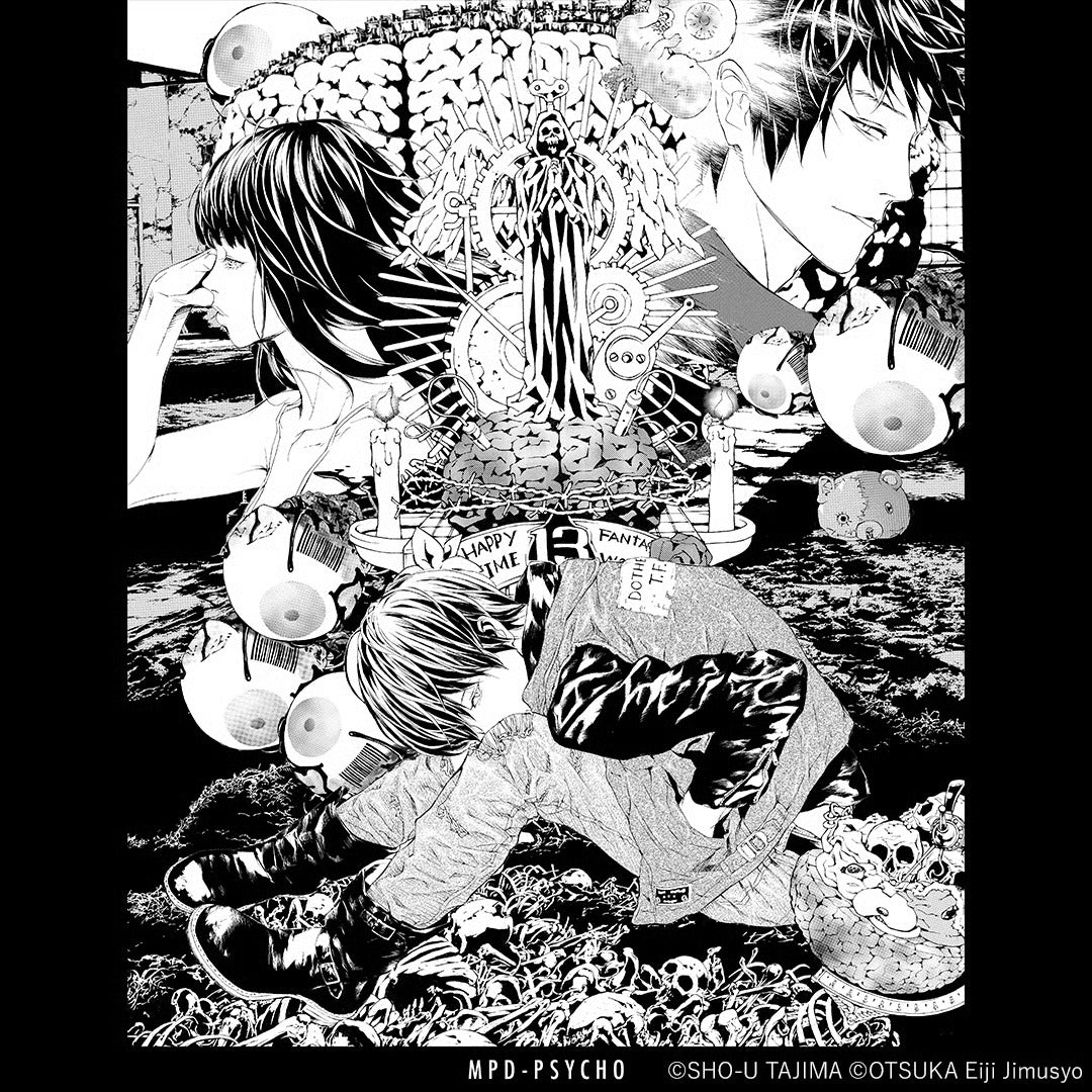 ADDICTION OF GAIN　田島昭宇　画業40周年「多重人格探偵サイコ-C」Tシャツ