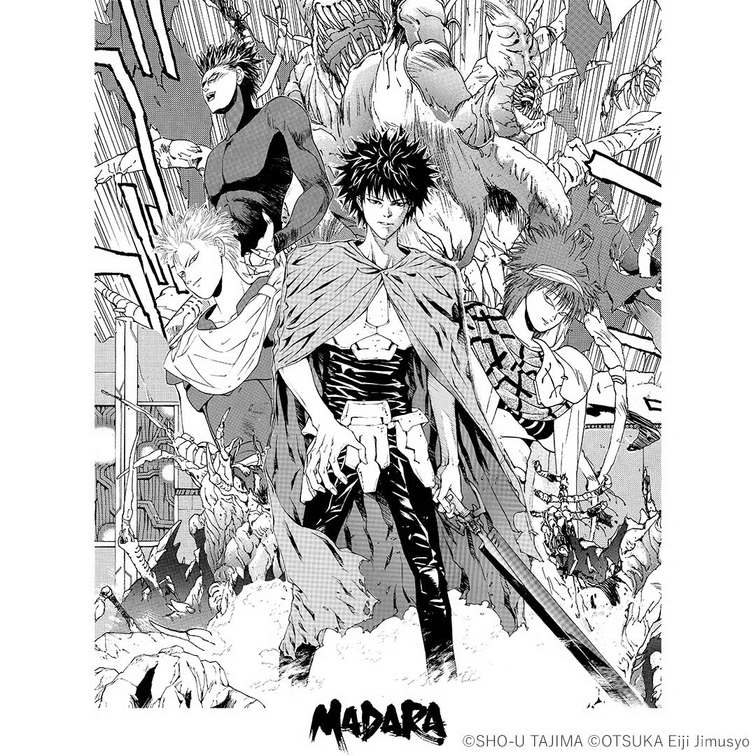 ADDICTION OF GAIN　田島昭宇　画業40周年「魍魎戦記MADARA-A」Tシャツ
