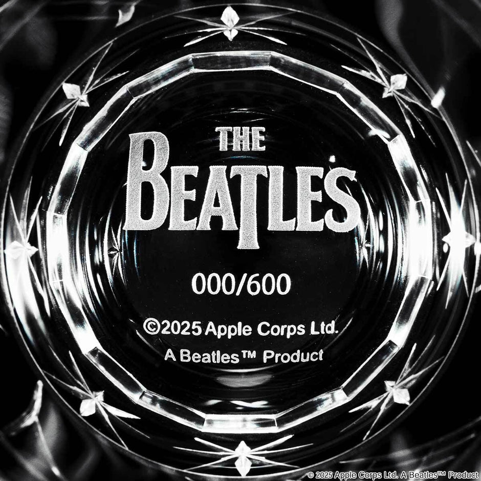 THE BEATLES　江戸切子グラス