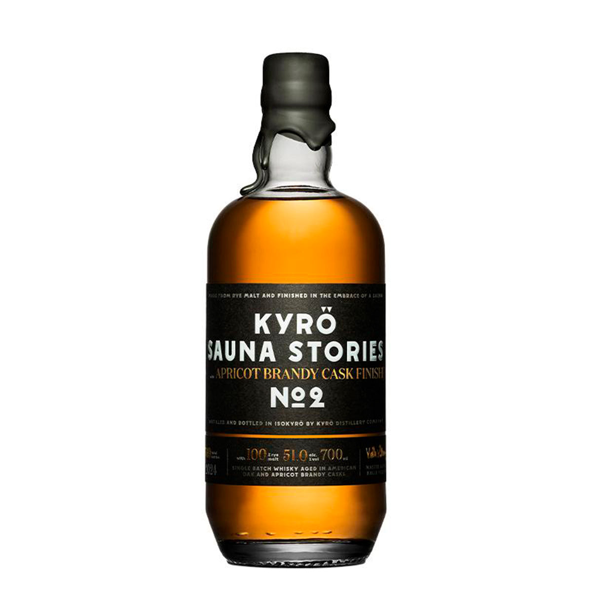 キュロ サウナストーリーズ NO.2 アプリコット・ブランデー・カスク フィニッシュ 51% 700ml