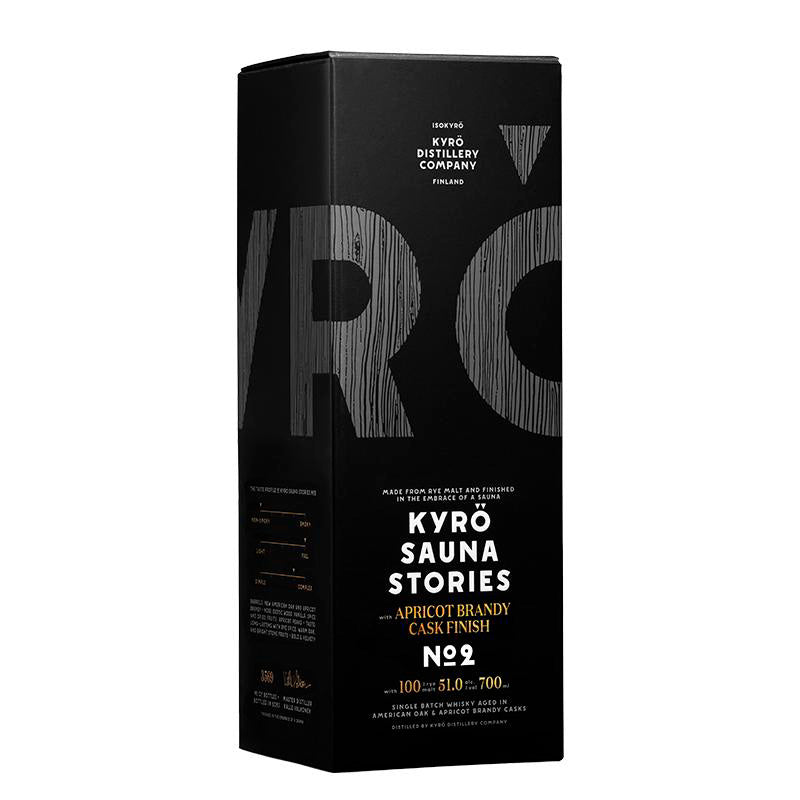 キュロ サウナストーリーズ NO.2 アプリコット・ブランデー・カスク フィニッシュ 51% 700ml