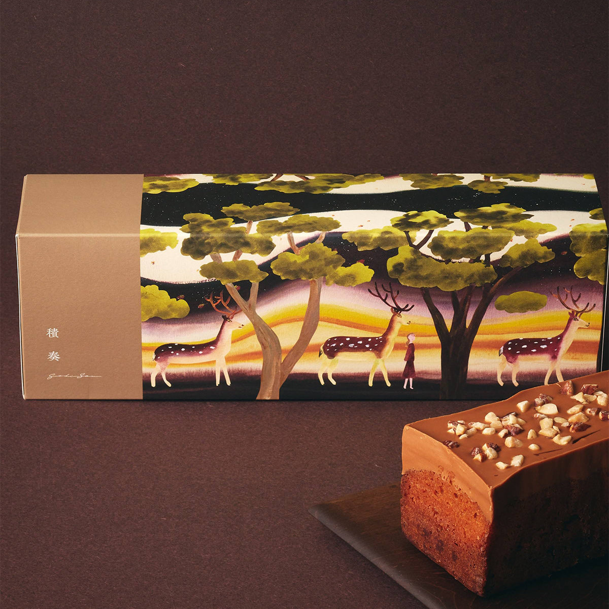 ガトーガナッシュ 生キャラメルショコラ＆抹茶ショコラ+紙袋付 （販売期限：2026/4/30まで）