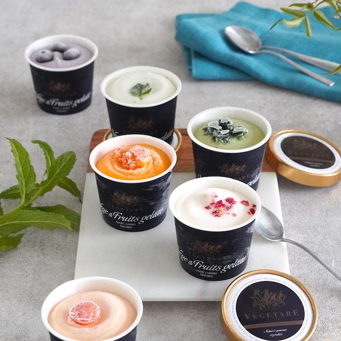 とれたて野菜と果実の生ジェラート（化粧箱入り）（販売期限：2026/4/30まで）