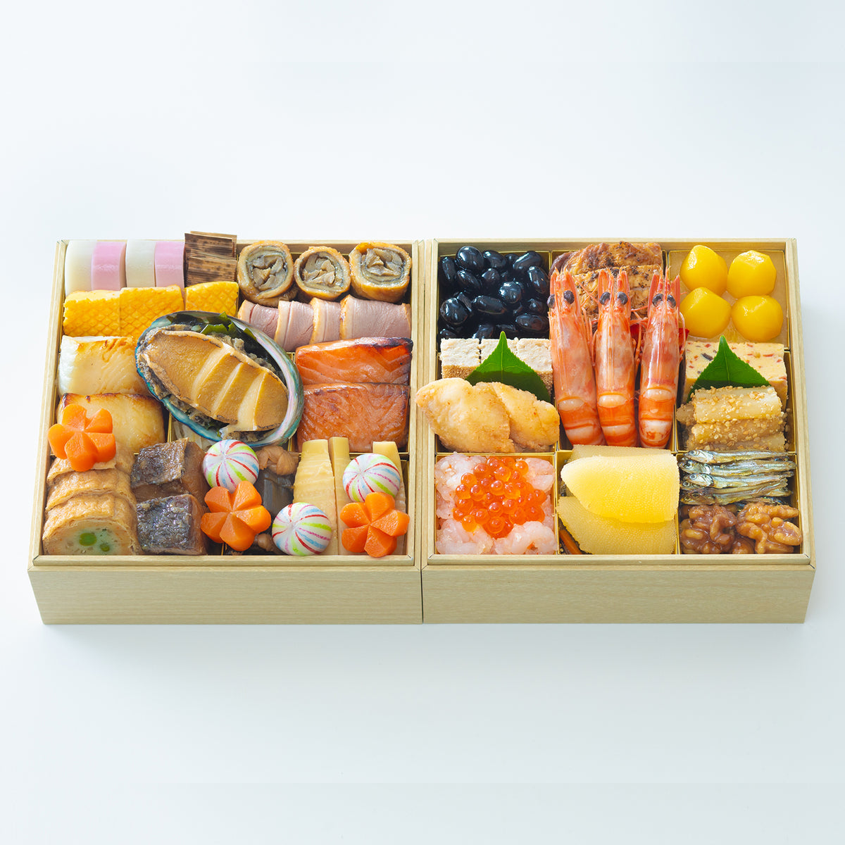 京都・たん熊北店 熊座冷凍おせち二段重(3人前)※販売期限：12/20（日）まで