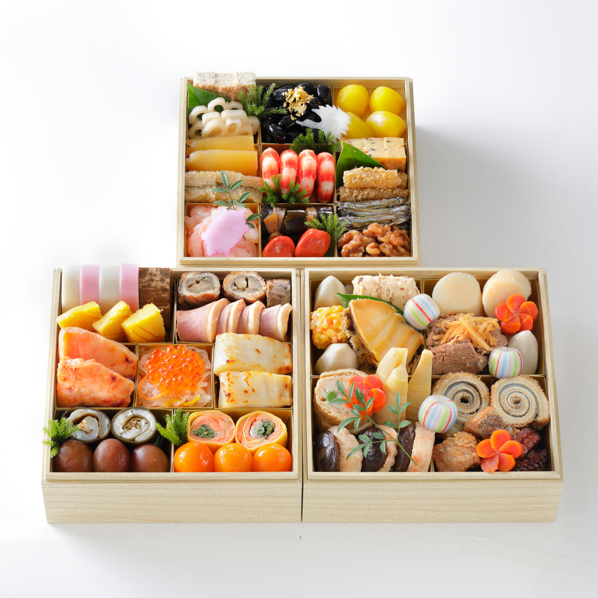 京都・たん熊北店 和風おせち三段重(3人前)※販売期限：12/20（日）まで