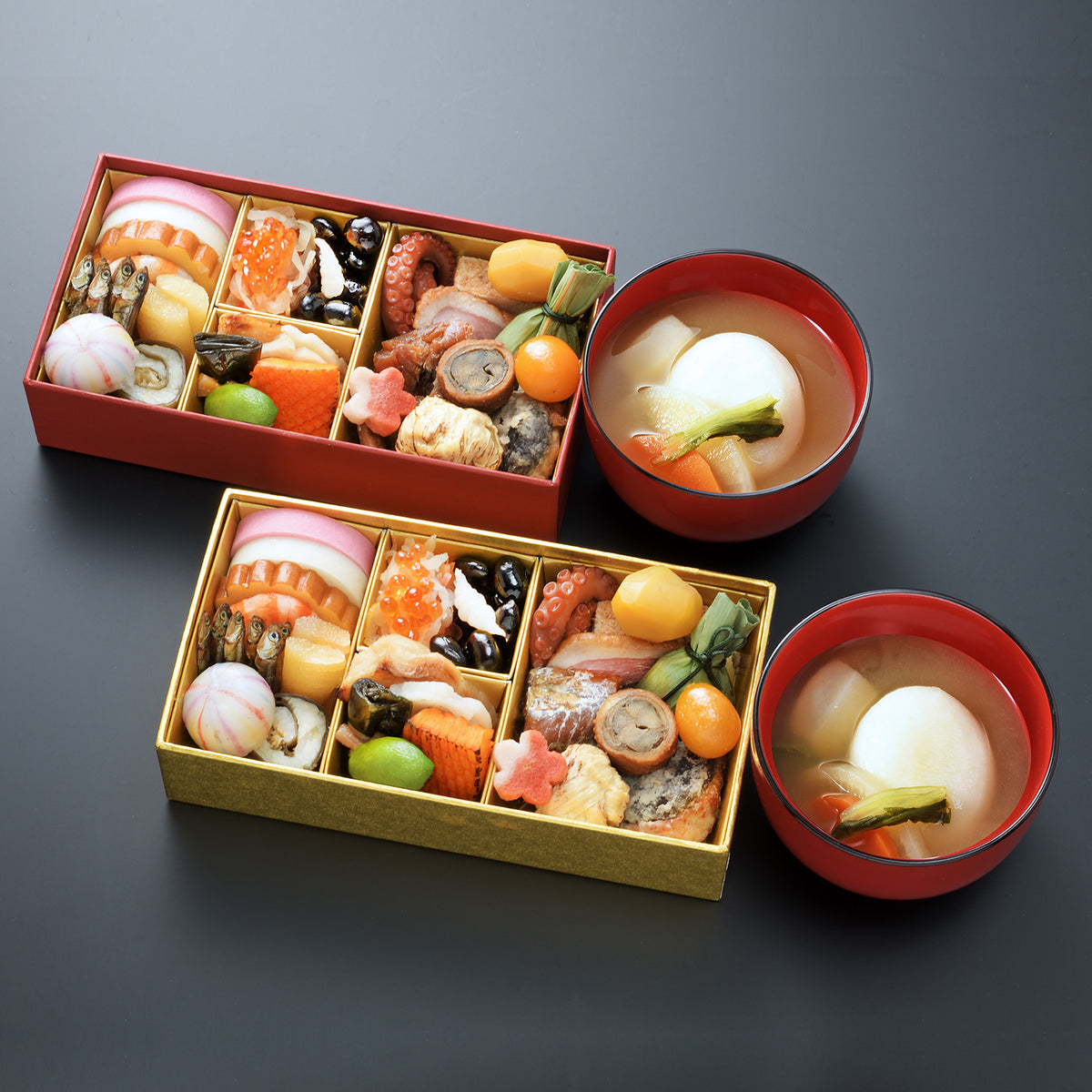 京都・たん熊北店 夫婦おせち＜京風お雑煮付き＞(2人前)※販売期限：12/20（日）まで