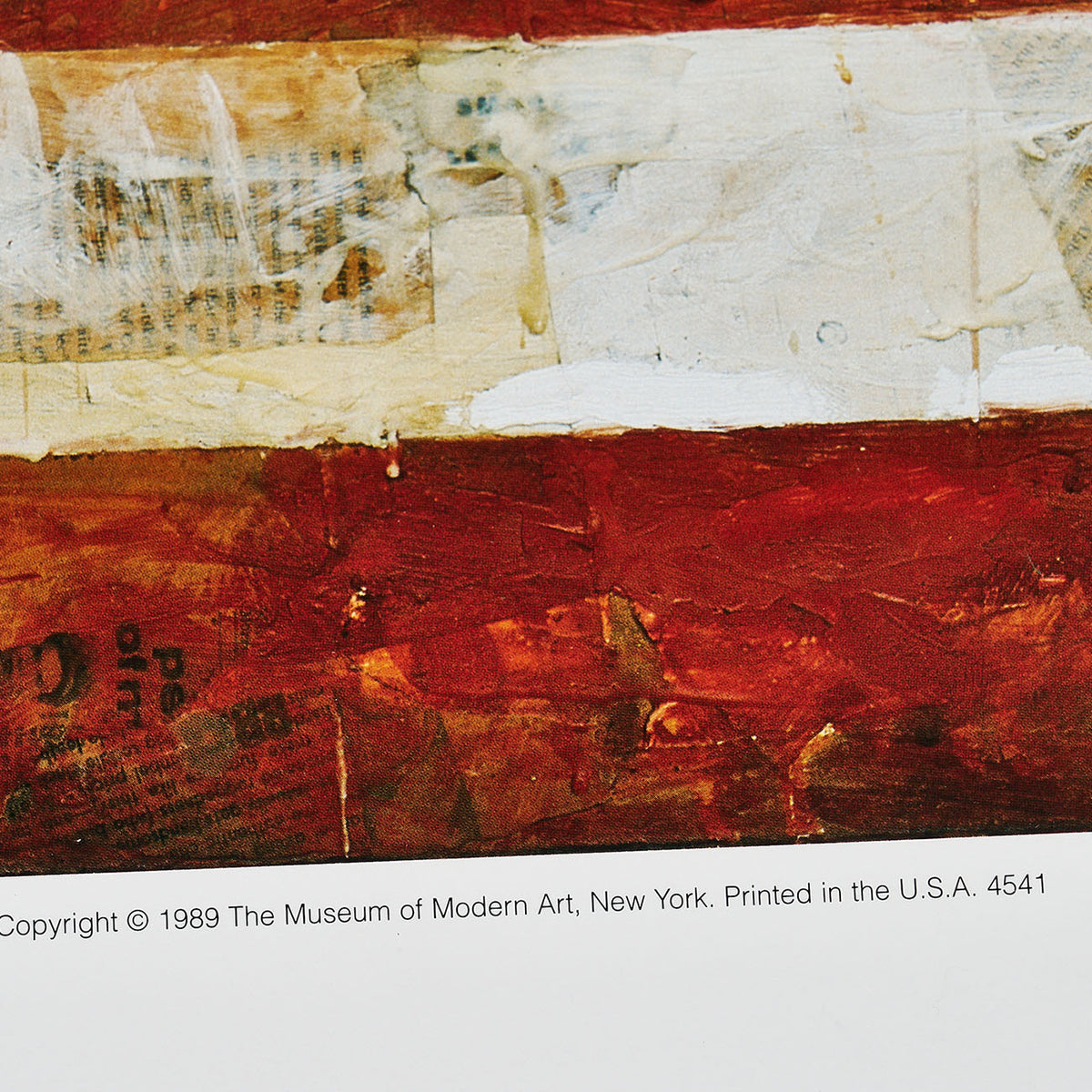 FLAG 1954-1955 - The Museum of Modern Art, New York 1989 / ジャスパー・ジョーンズ