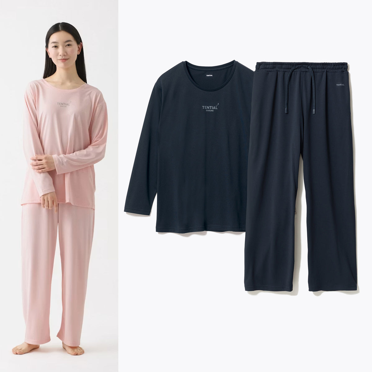 リカバリーウェア　BAKUNE Dry Women's　長袖上下セット（※販売期限：10/31（土）まで）