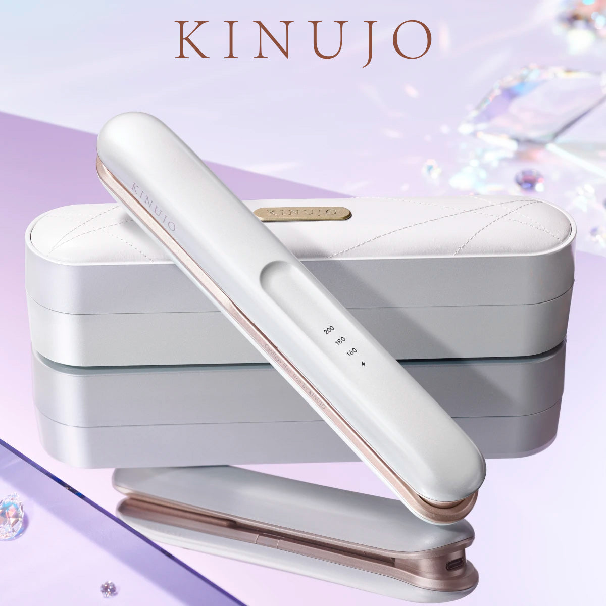 KINUJO コードレスアイロン Luxejewel（※販売期限：10/31（土）まで）