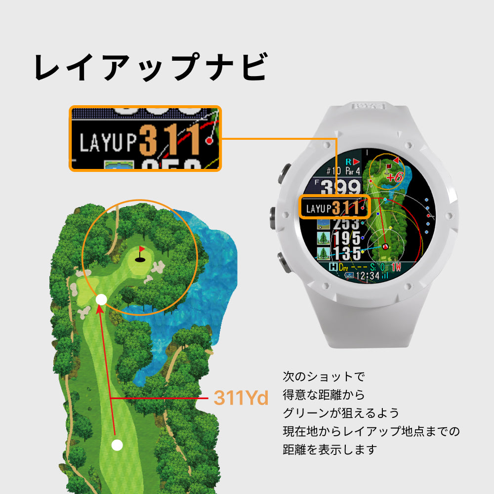 ショットナビ ゴルフ用GPSウォッチ Evolve GⅡ（※販売期限：10/31（土）まで）