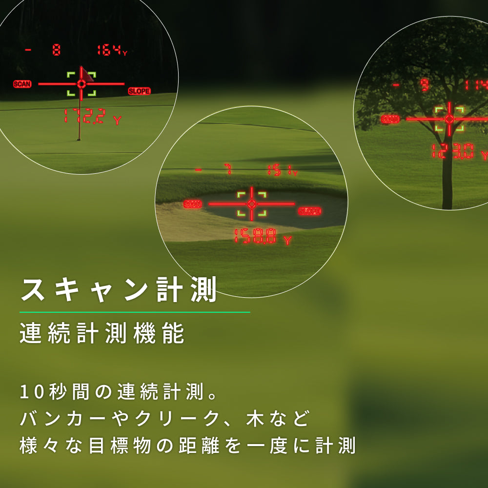 ショットナビ レーザー距離計 ACCURA GR+（※販売期限：10/31（土）まで）