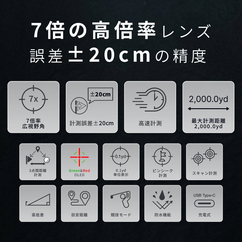 ショットナビ レーザー距離計 PRECIS（※販売期限：10/31（土）まで）