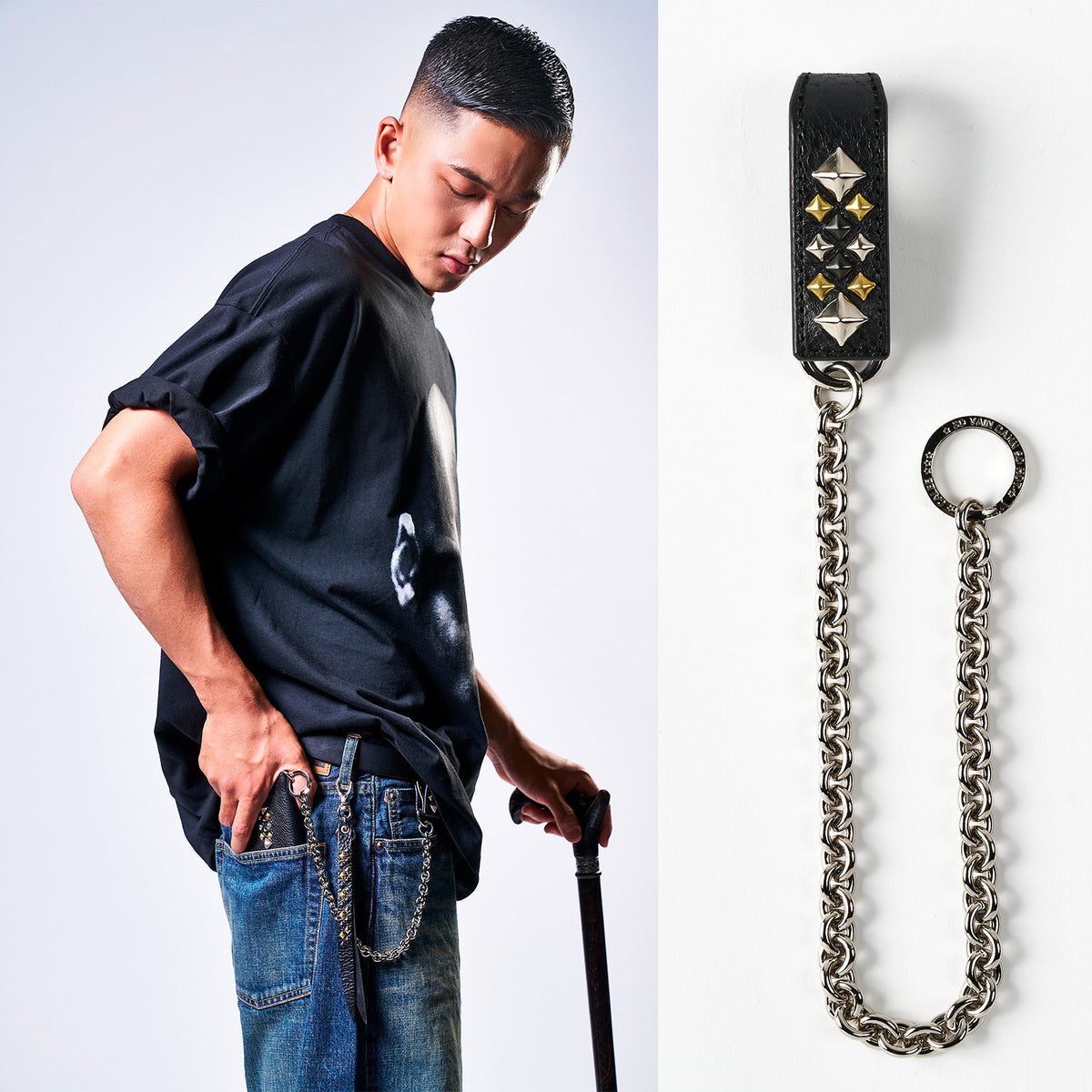 CALEE × TOKITO IS THE ONE ウォレットチェーン(WOWOW百貨店別注 