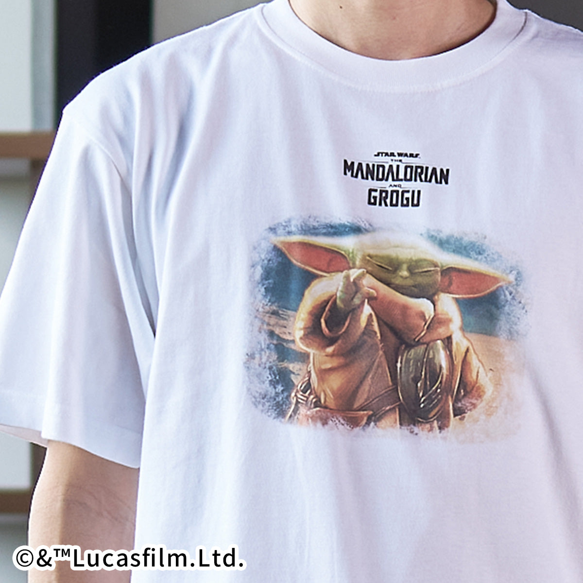 『スター・ウォーズ／マンダロリアン・アンド・グローグー』 Tシャツ　フォースを使え！