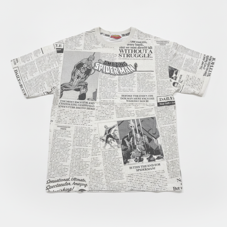 マーベル スパイダーマン Tシャツ　デイリー・ビューグル