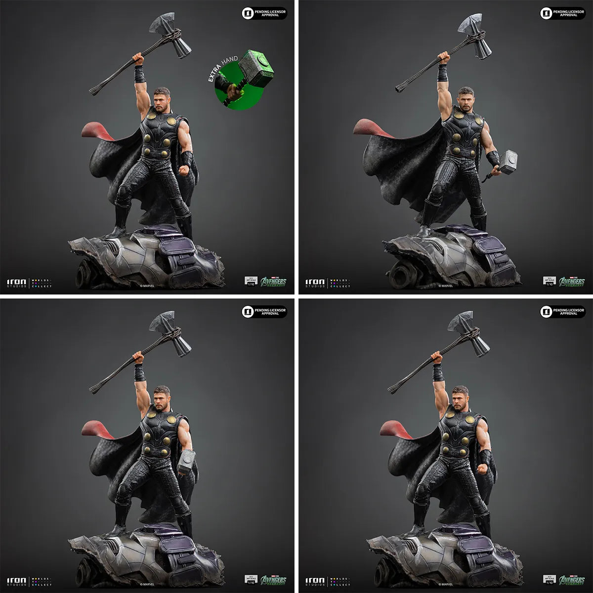 マーベル　「アベンジャーズ／ドゥームズデイ」　1/10スケール　ソー【アイアン・スタジオ　スタチュー】「バトルジオラマ・シリーズ」
