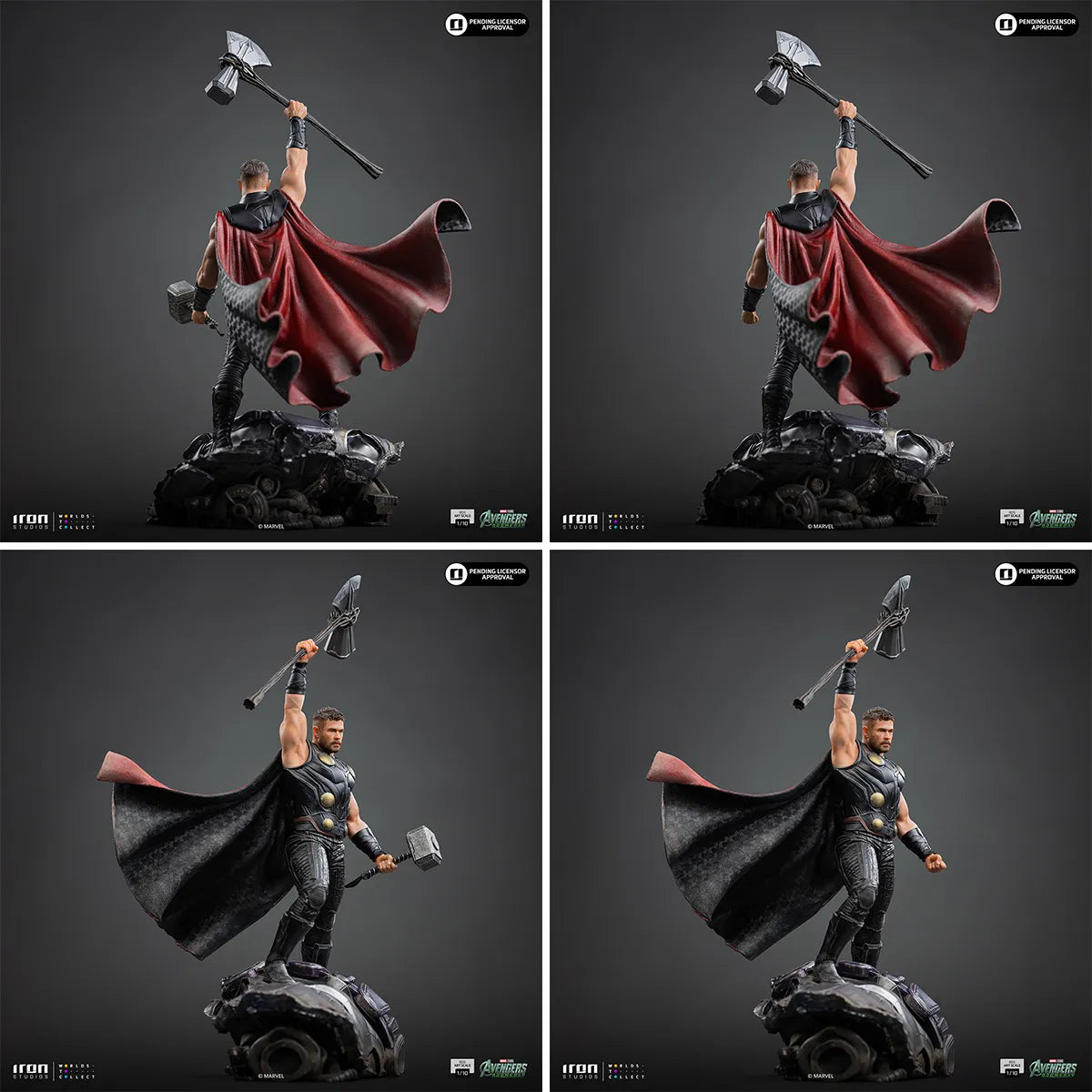 マーベル　「アベンジャーズ／ドゥームズデイ」　1/10スケール　ソー【アイアン・スタジオ　スタチュー】「バトルジオラマ・シリーズ」