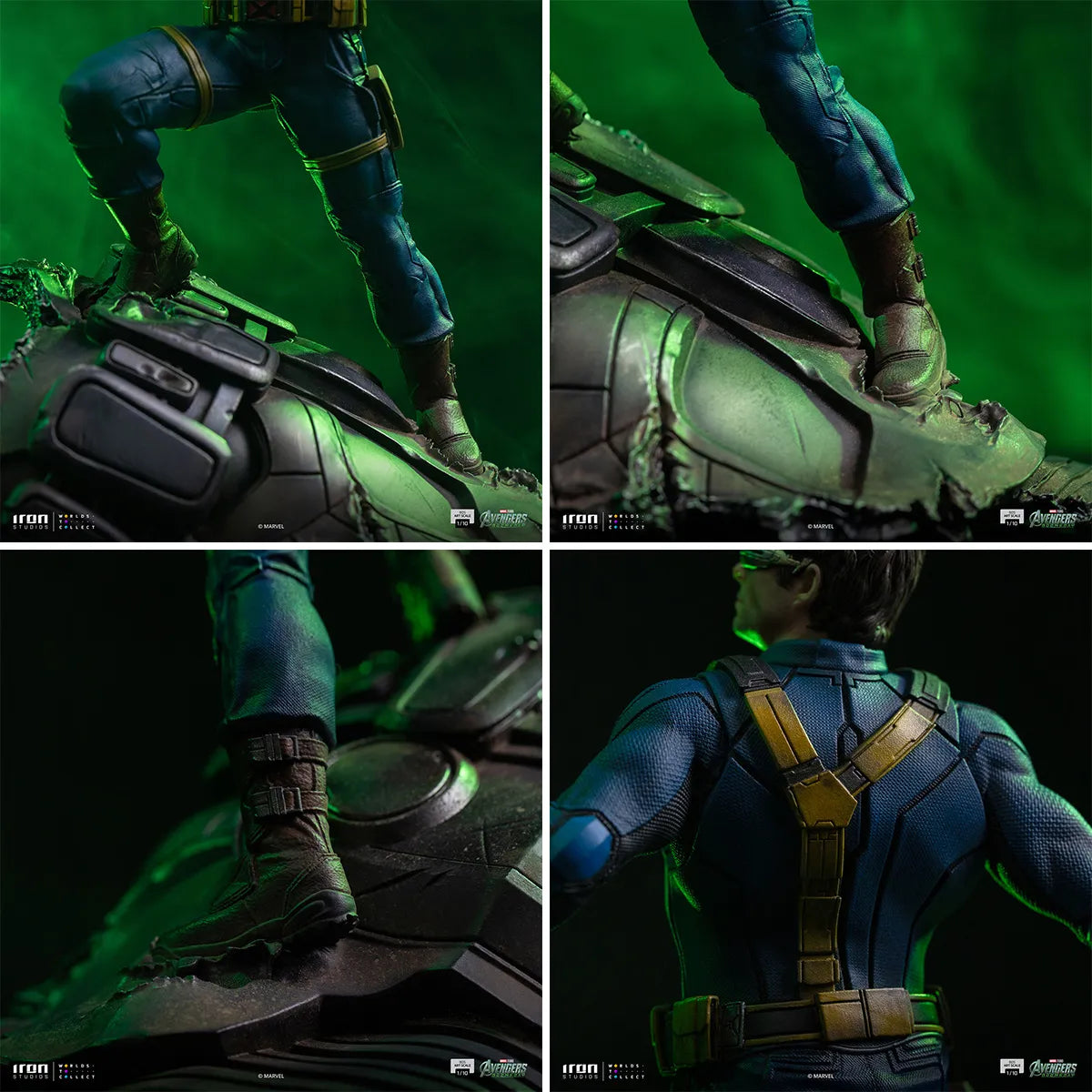 マーベル　「アベンジャーズ／ドゥームズデイ」　1/10スケール　サイクロップス【アイアン・スタジオ　スタチュー】「バトルジオラマ・シリーズ」
