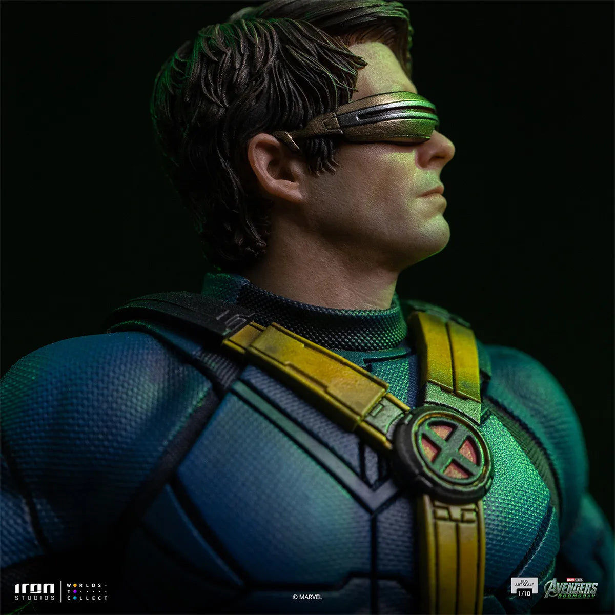 マーベル　「アベンジャーズ／ドゥームズデイ」　1/10スケール　サイクロップス【アイアン・スタジオ　スタチュー】「バトルジオラマ・シリーズ」