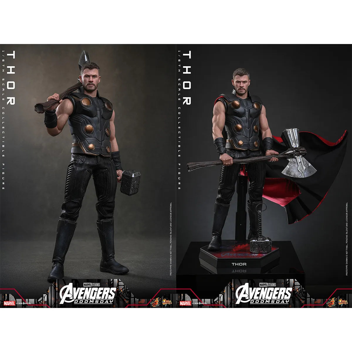 マーベル　「アベンジャーズ／ドゥームズデイ」　1/6スケール　ソー (ムービー・マスターピース)