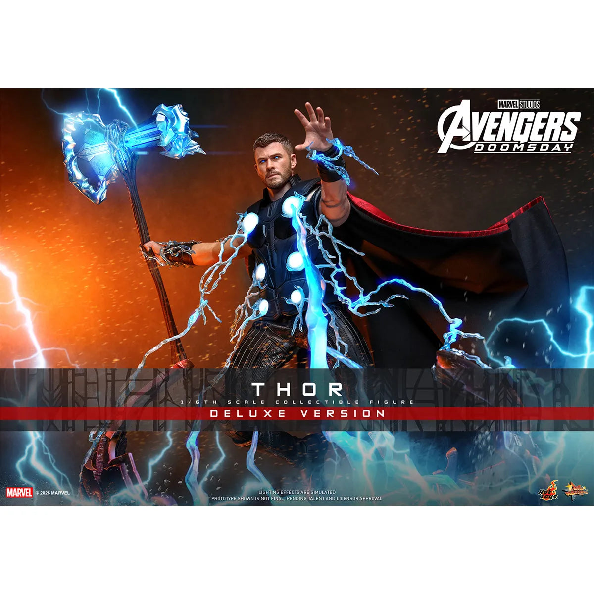 マーベル　「アベンジャーズ／ドゥームズデイ」　1/6スケール　ソー（デラックス版） (ムービー・マスターピース)