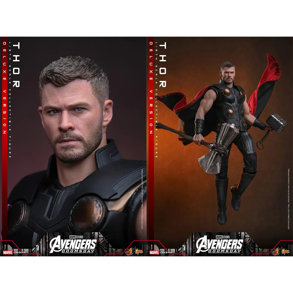 マーベル　「アベンジャーズ／ドゥームズデイ」　1/6スケール　ソー（デラックス版） (ムービー・マスターピース)
