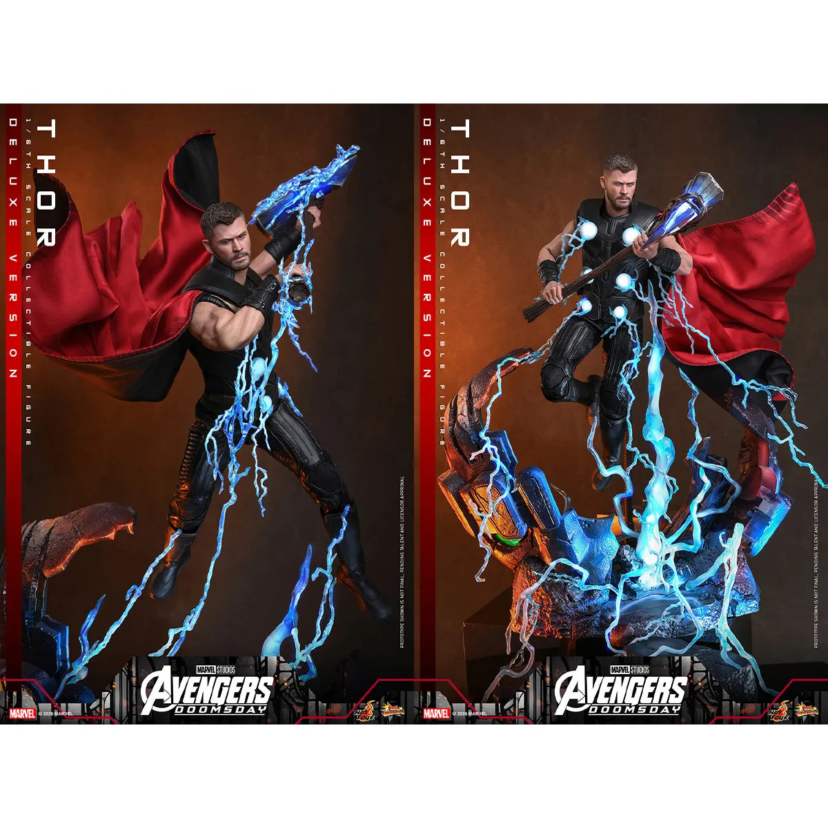 マーベル　「アベンジャーズ／ドゥームズデイ」　1/6スケール　ソー（デラックス版） (ムービー・マスターピース)