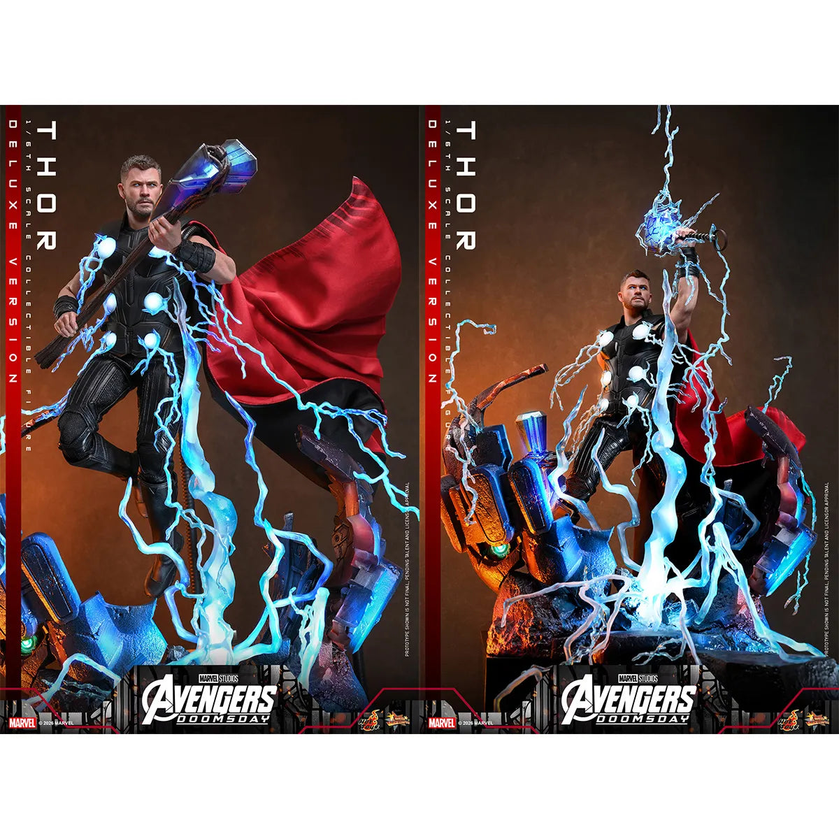 マーベル　「アベンジャーズ／ドゥームズデイ」　1/6スケール　ソー（デラックス版） (ムービー・マスターピース)
