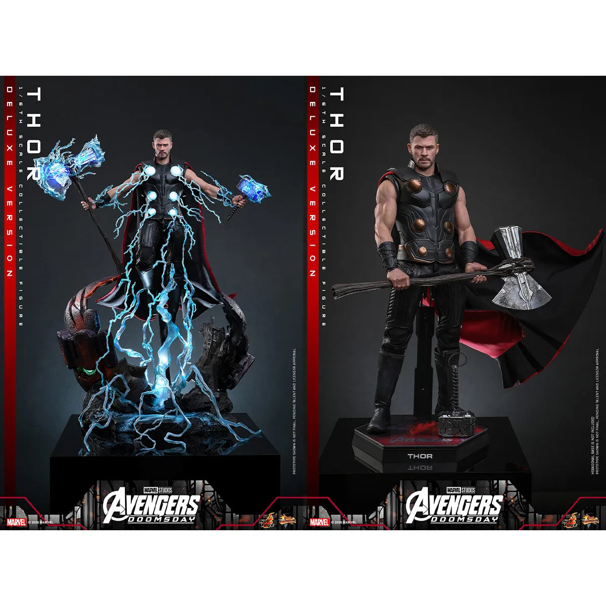 マーベル　「アベンジャーズ／ドゥームズデイ」　1/6スケール　ソー（デラックス版） (ムービー・マスターピース)