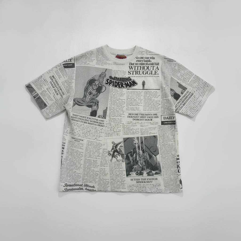 マーベル スパイダーマン Tシャツ　デイリー・ビューグル
